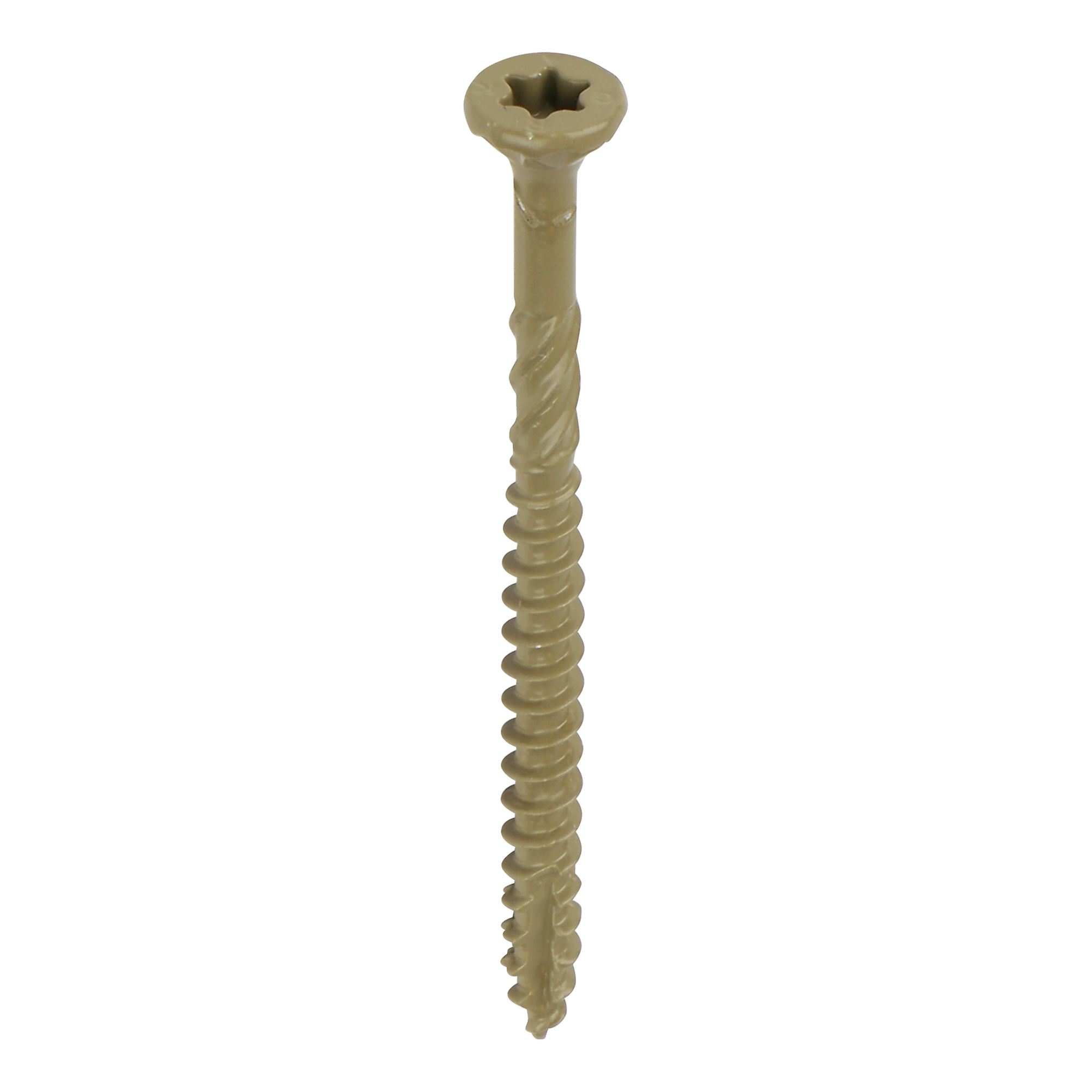 GRK Fasteners, #9 1-5/8in. Treated Lumber Decking Screw 1080pk, Model# 49159